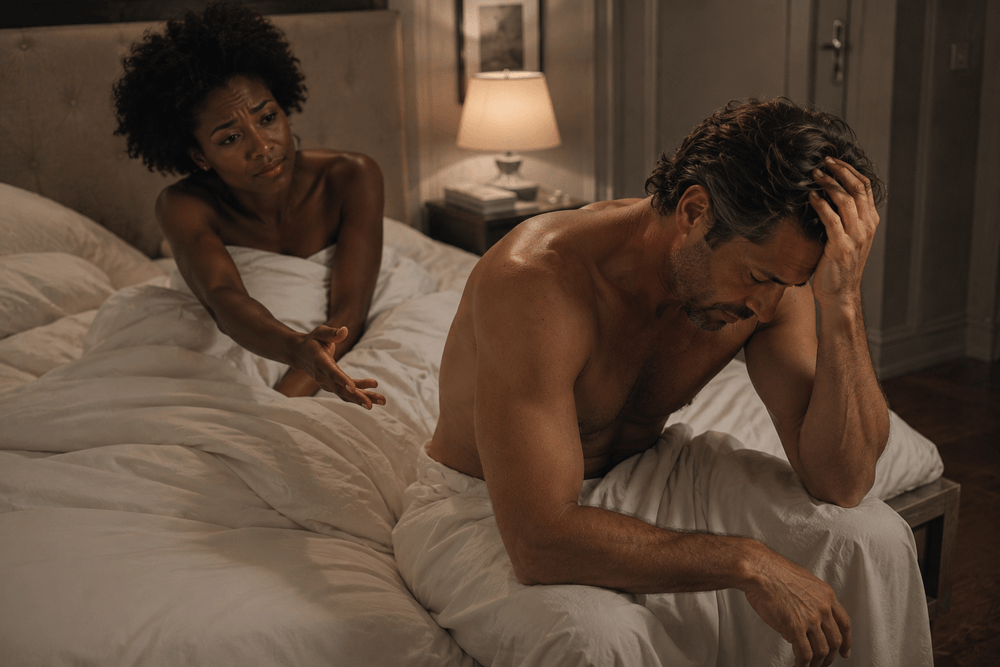 Débander pendant le sexe